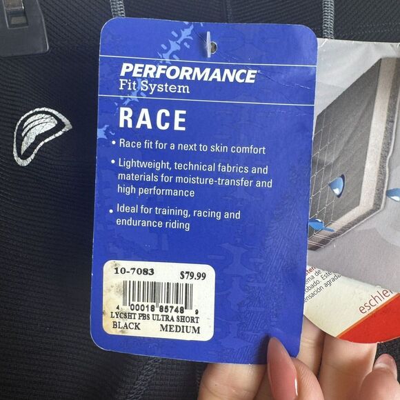 Eschler Cycling Shorts Performance Ultra Series‎ Comfort System Mens MEDIUM NWT - Picture 3 of 6